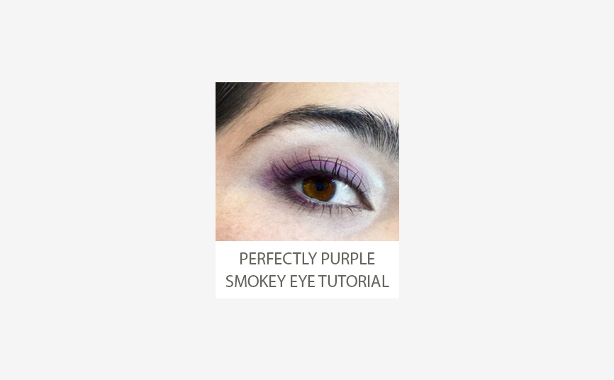 Perfectly Purple Smokey Eye Tutorial