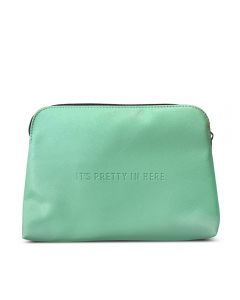 It's Pretty in Here Makeup Bag - Green 