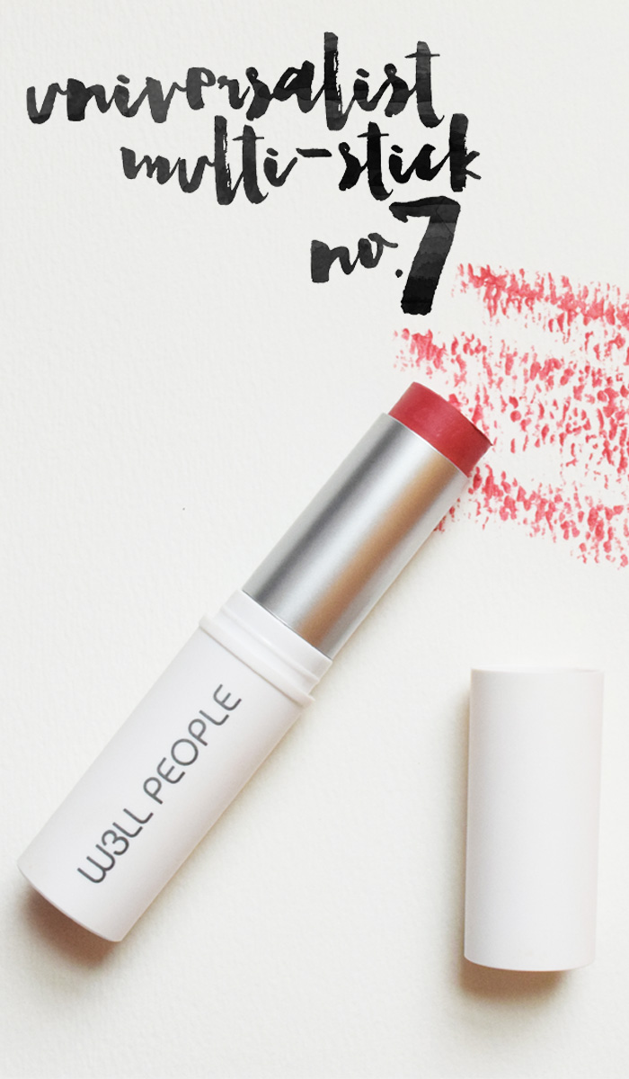 A lovely product that is natural and made with the best ingredients: Universalist Multi-Stick No. 7 from W3LL PEOPLE. 