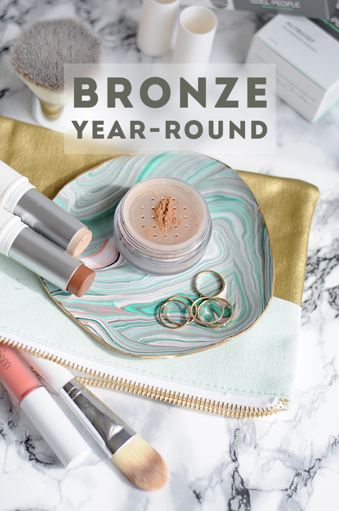 How to use all-natural beauty products to achieve a year-round faux glow!
