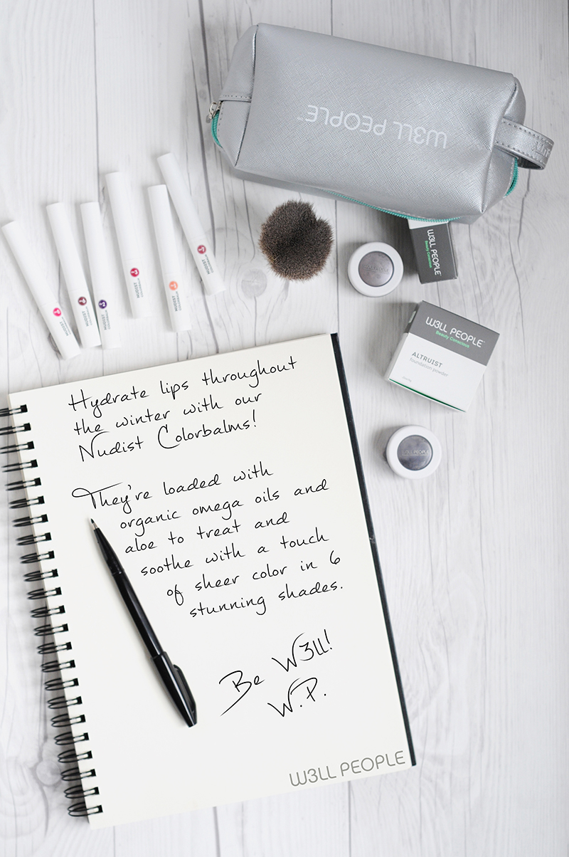 W3LL Tip No. 3: treat your lips with a balm that is natural, pure and loaded with aloe, green tea and chamomile to treat your lips all winter! | W3LL PEOPLE