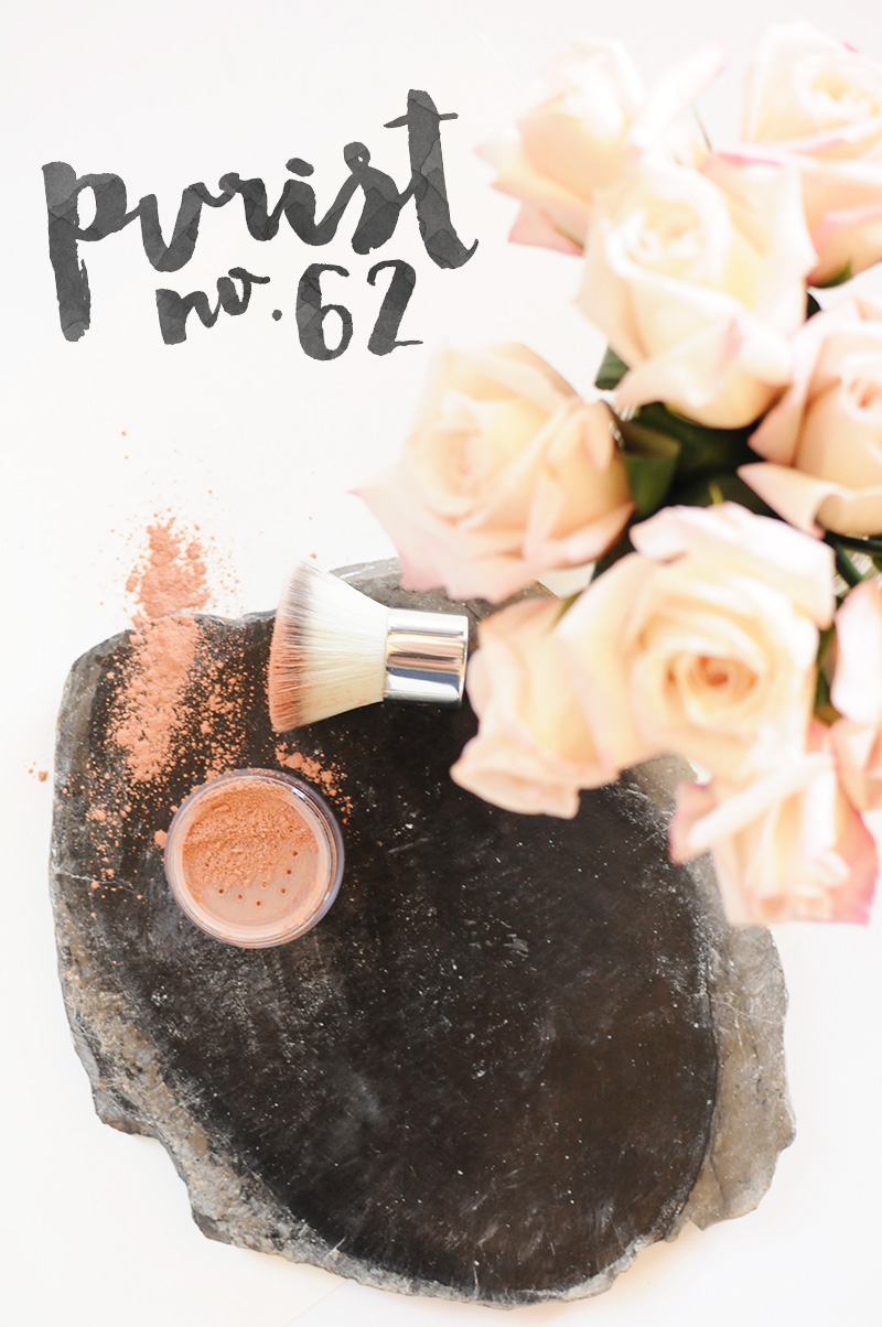 W3LL PEOPLE Purist No 62 - a beautiful satin coral blush that is nontoxic, vegan and cruelty-free.