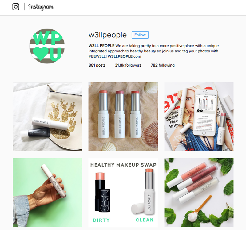 W3LL PEOPLE Instagram