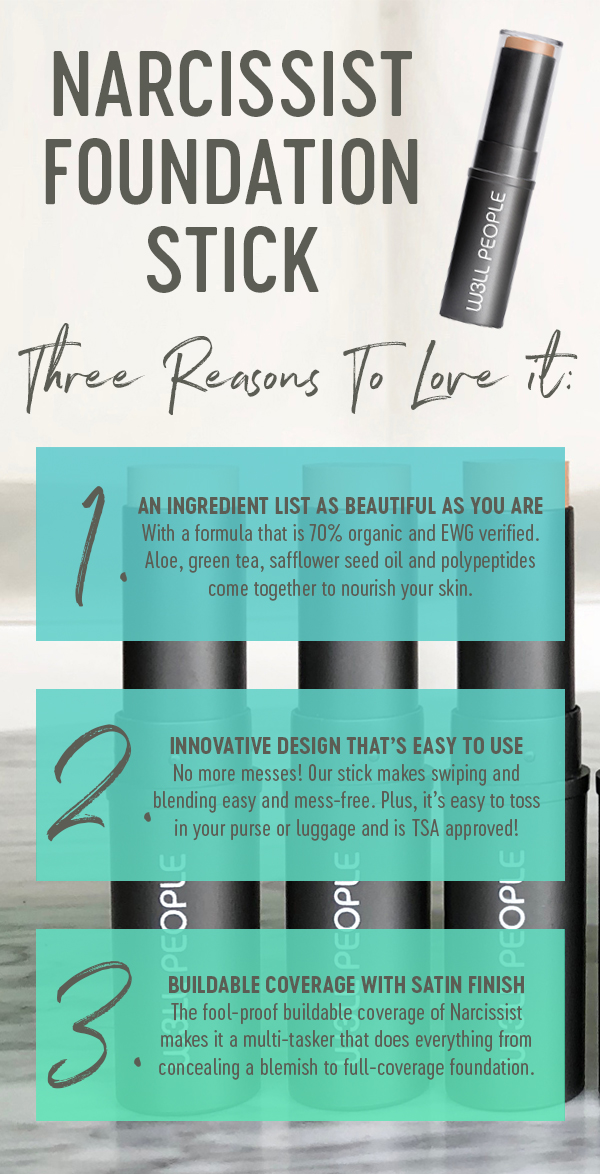 3 Reasons to Love Narcissist Foundation Stick
