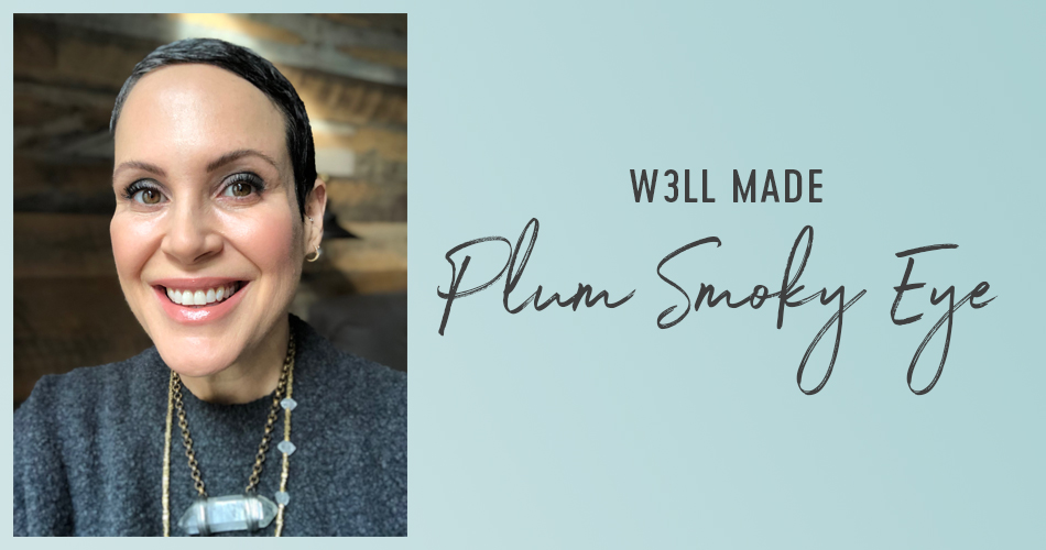 W3LL Made: Creating a Plum Smoky Eye with W3LL PEOPLE's nontoxic cosmetics.
